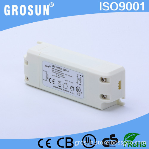 Shenzhen Supplier CE UL Listed 20W Power Supply 350ma Constant Current LED Downlight Driver